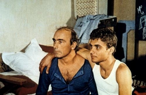 Paul Crauchet et Julian Negulesco dans "Bof... Anatomie d'un livreur"