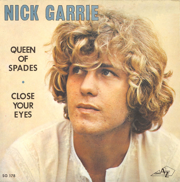 Nick Garrie, "Close your eyes"