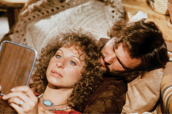 Barbra Streisand et Kris Kristofferson dans "Une étoile est née"