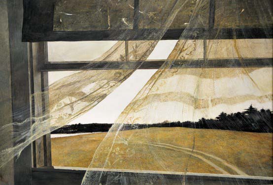 Andrew Wyeth - Wind from the Sea, 1947