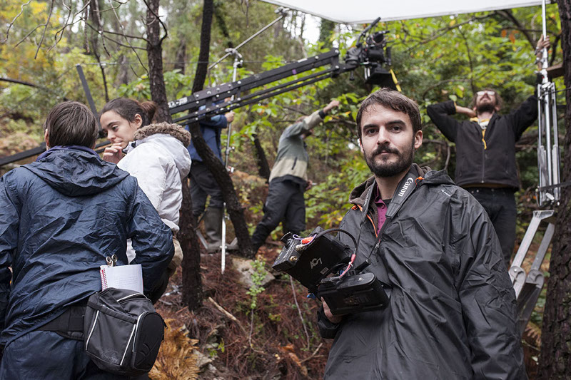 Julien Noël sur le tournage de "La chair" - Les Films Invisibles (2016)