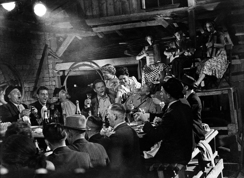 Le banquet des fraudeurs, de Henri Storck ©  Tevefilm, E. Film 1951