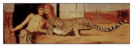 L'Art ou Les Caresses de Fernand  Khnopff (1896)