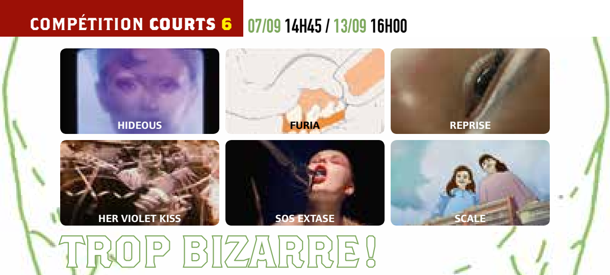 28è Étrange festival – compétition courts métrages #6